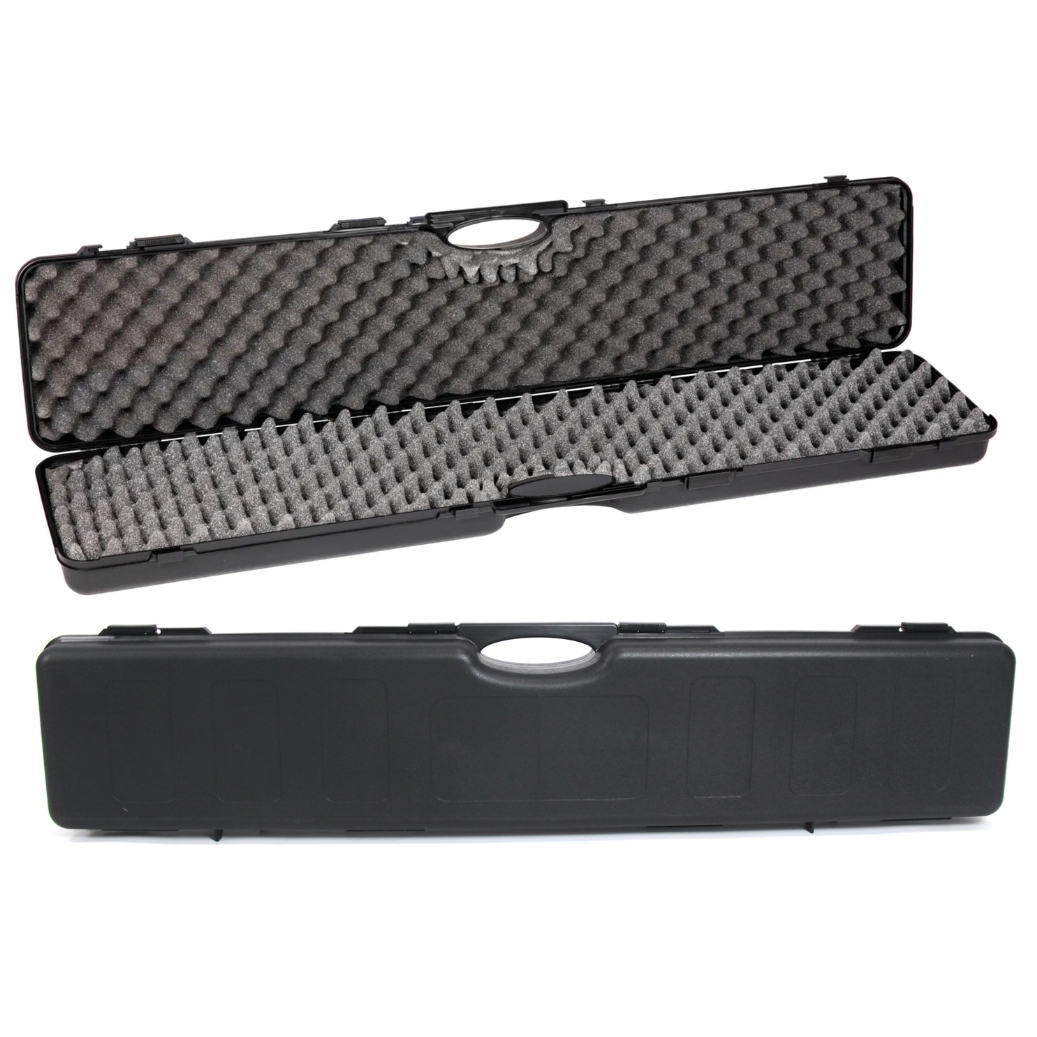 WESTSNIPE® Pokrowiec na broń futerał walizka do broni długiej wiatrówkę karabinek pianka zęby rekina premium 124cm