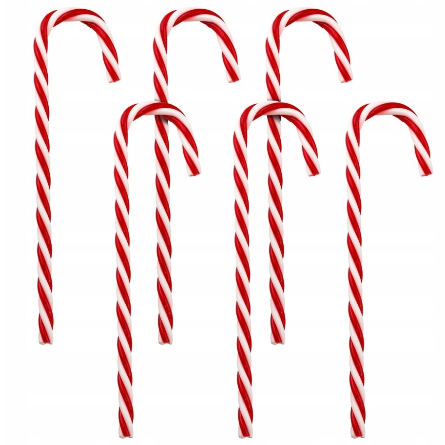 XMAS Laski lizaki świąteczne bombki dekoracja na choinkę ozdoba świąteczna zestaw 6szt - obrazek 3