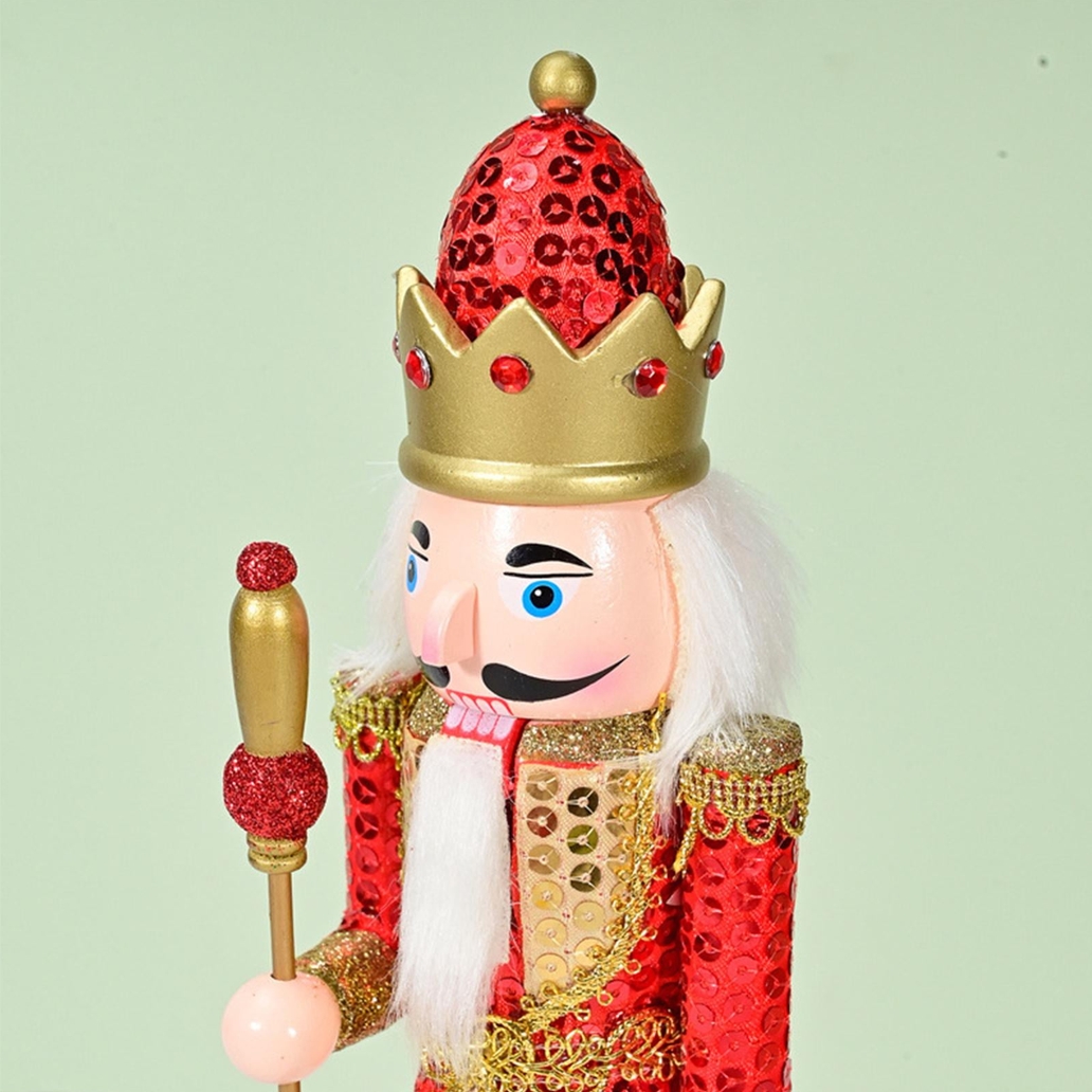 XMAS Drewniany dziadek do orzechów drewno duża figurka ozdoba świąteczna xl 60cm - obrazek 6