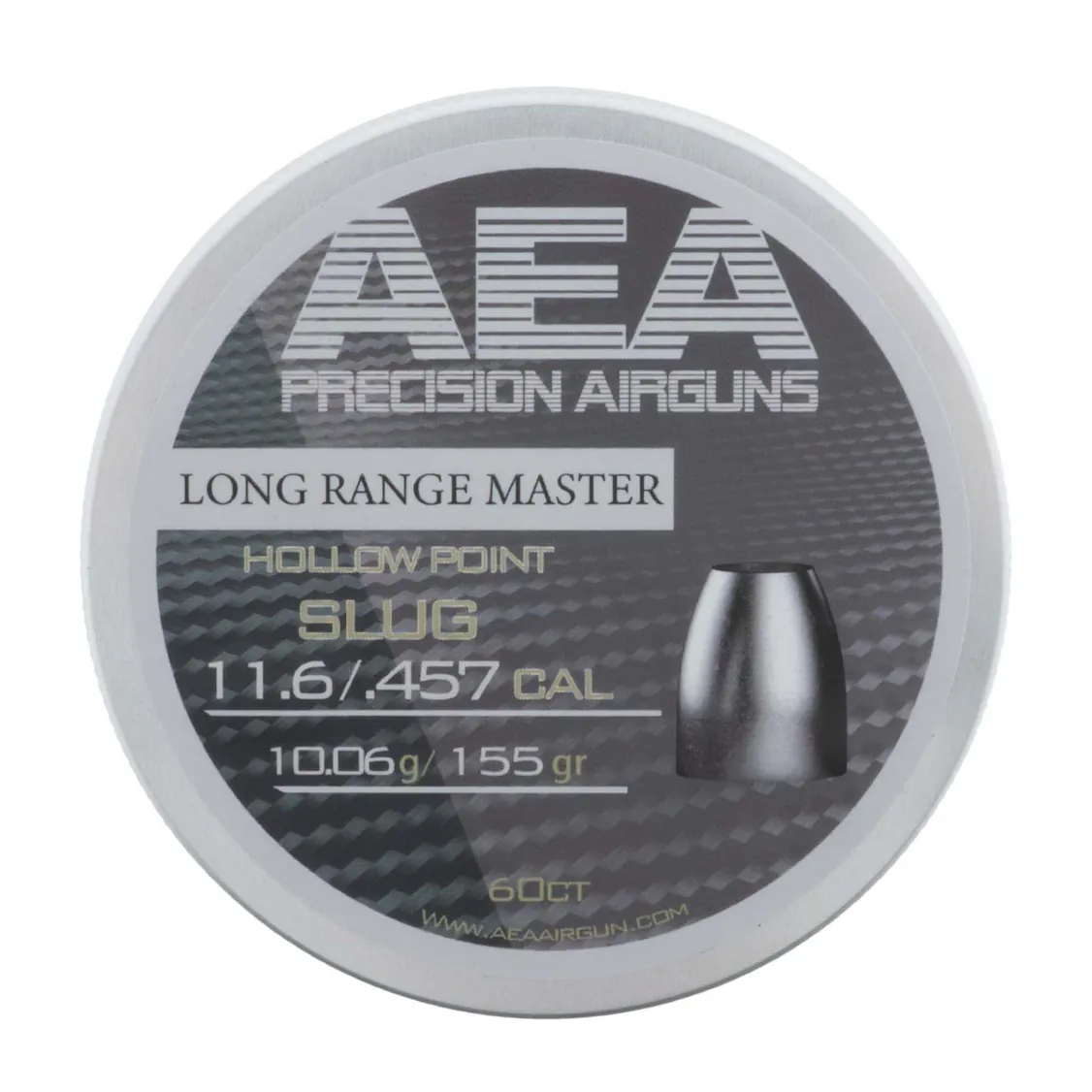 Śrut slug BINTAC AEA Precision Long Range Master Hollow Point 11.6mm .457 155grain 60szt
