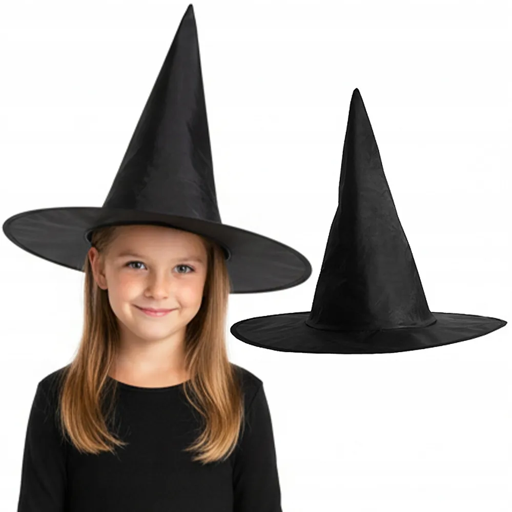 Kapelusz wiedźmy czarownicy wiedźma czarownica halloween kostium strój przebranie