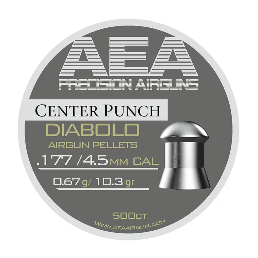 Śrut diabolo BINTAC AEA Precision Center Punch .177 4,5 mm 10,3 grain 500szt