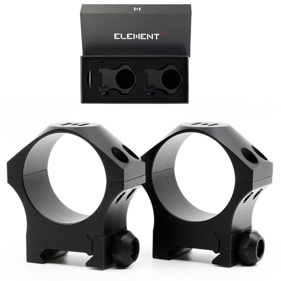 ELEMENT OPTICS Accu-Lite Medium 30mm montaż lunety dwuczęściowy średni szyna picatinny weaver 22mm