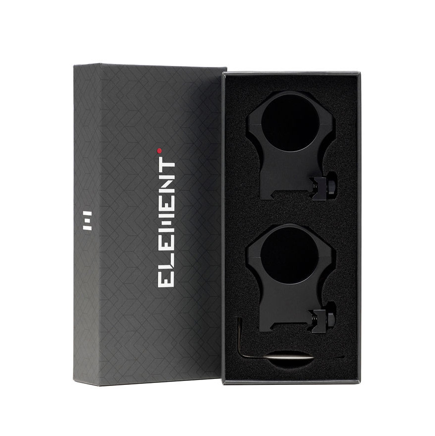 ELEMENT OPTICS Accu-Lite Medium 30mm montaż lunety dwuczęściowy średni szyna picatinny weaver 22mm - obrazek 4