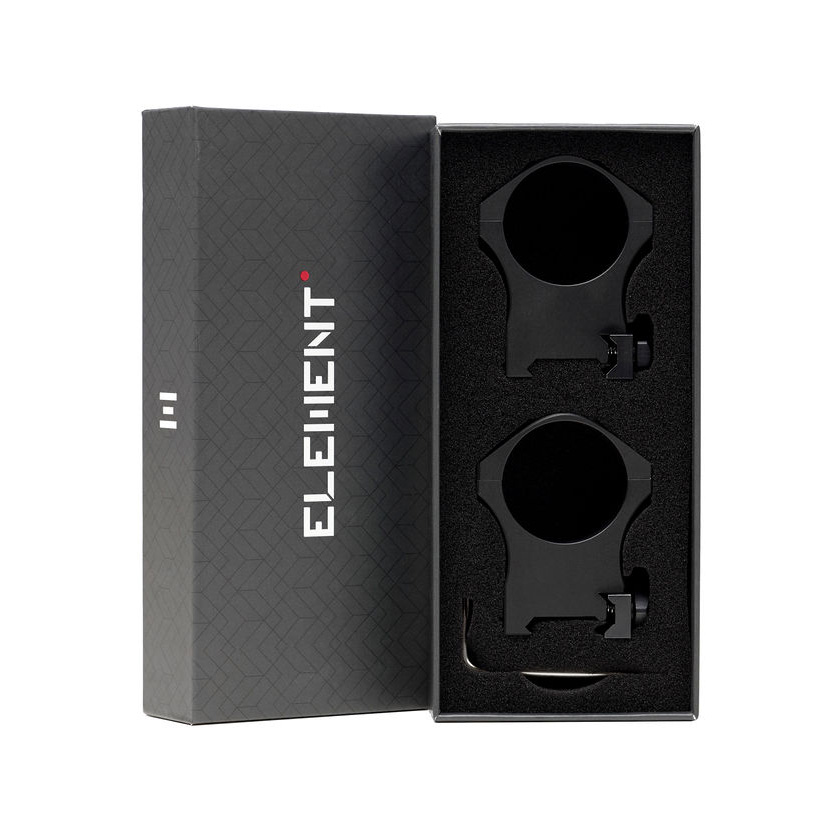ELEMENT OPTICS Accu-Lite Medium 34mm montaż lunety dwuczęściowy średni szyna picatinny weaver 22mm - obrazek 4