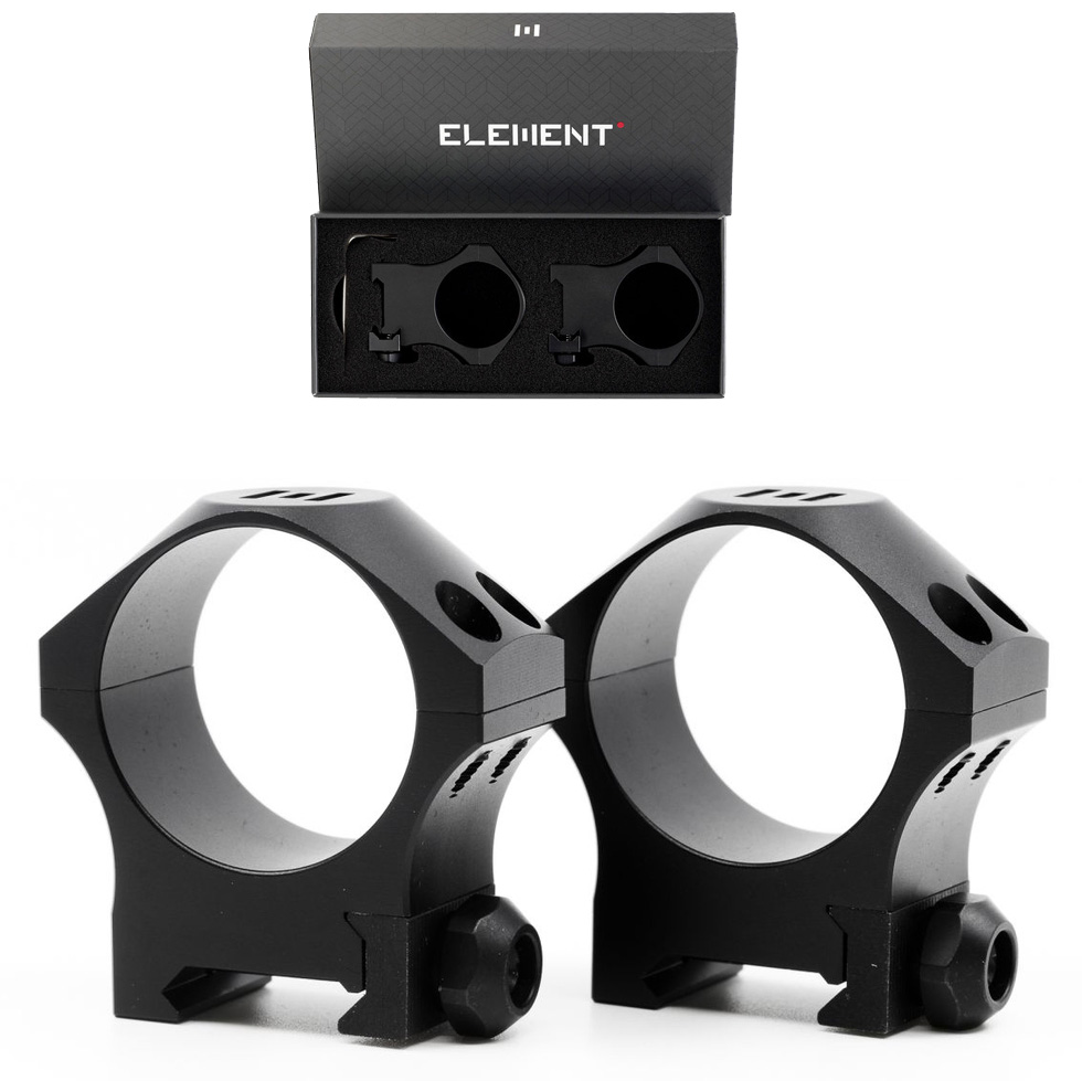 ELEMENT OPTICS Accu-Lite Medium 34mm montaż lunety dwuczęściowy średni szyna picatinny weaver 22mm