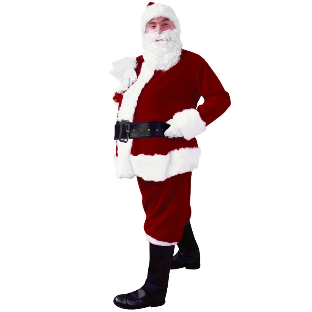PLAYJOY Kostium strój przebranie Świętego Mikołaja Święty Mikołaj zestaw xl 2xl 3xl 4xl - obrazek 3