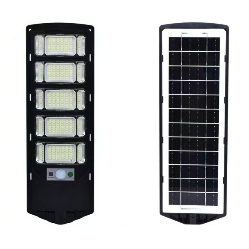 LEDLIGHT Lampa uliczna solarna 240 led czujnik ruchu sensor panel uchwyt ramię pilot ip65 1200w - obrazek 2