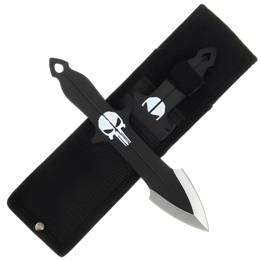 FOXTER® Nóż rzutka noże do rzucania zestaw pokrowiec 15cm - obrazek 4