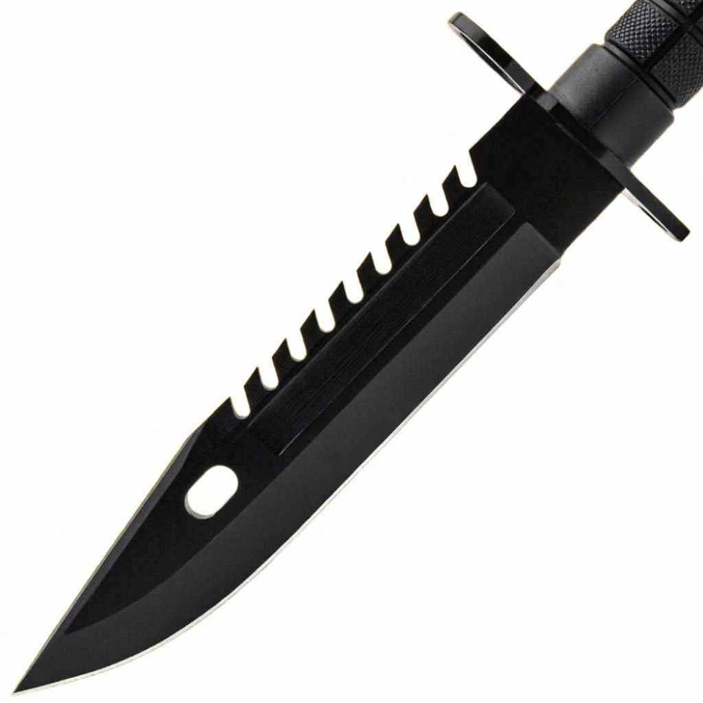 FOXTER® Nóż taktyczny myśliwski wojskowy turystyczny survival bagnet m9 pokrowiec 28cm - obrazek 4