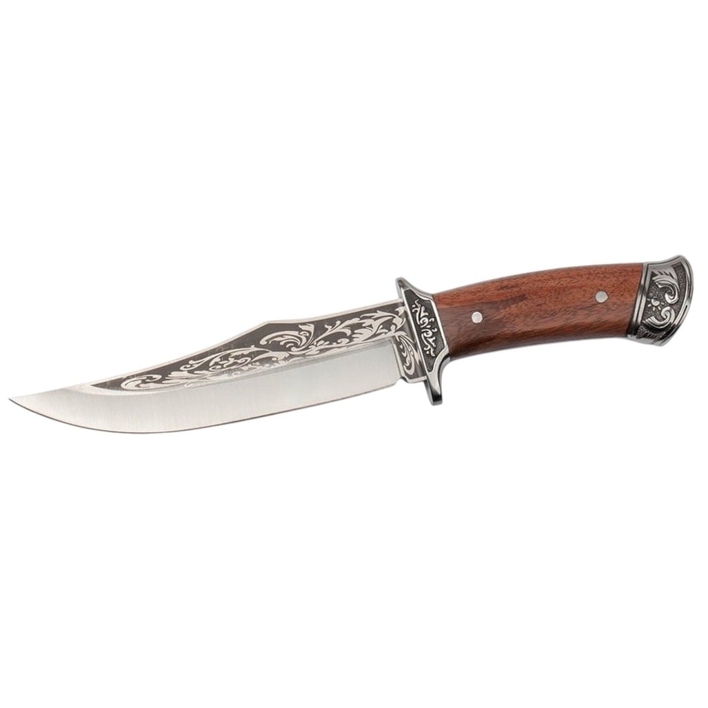 FOXTER® Nóż myśliwski wojskowy turystyczny survival finka pokrowiec 28cm - obrazek 4