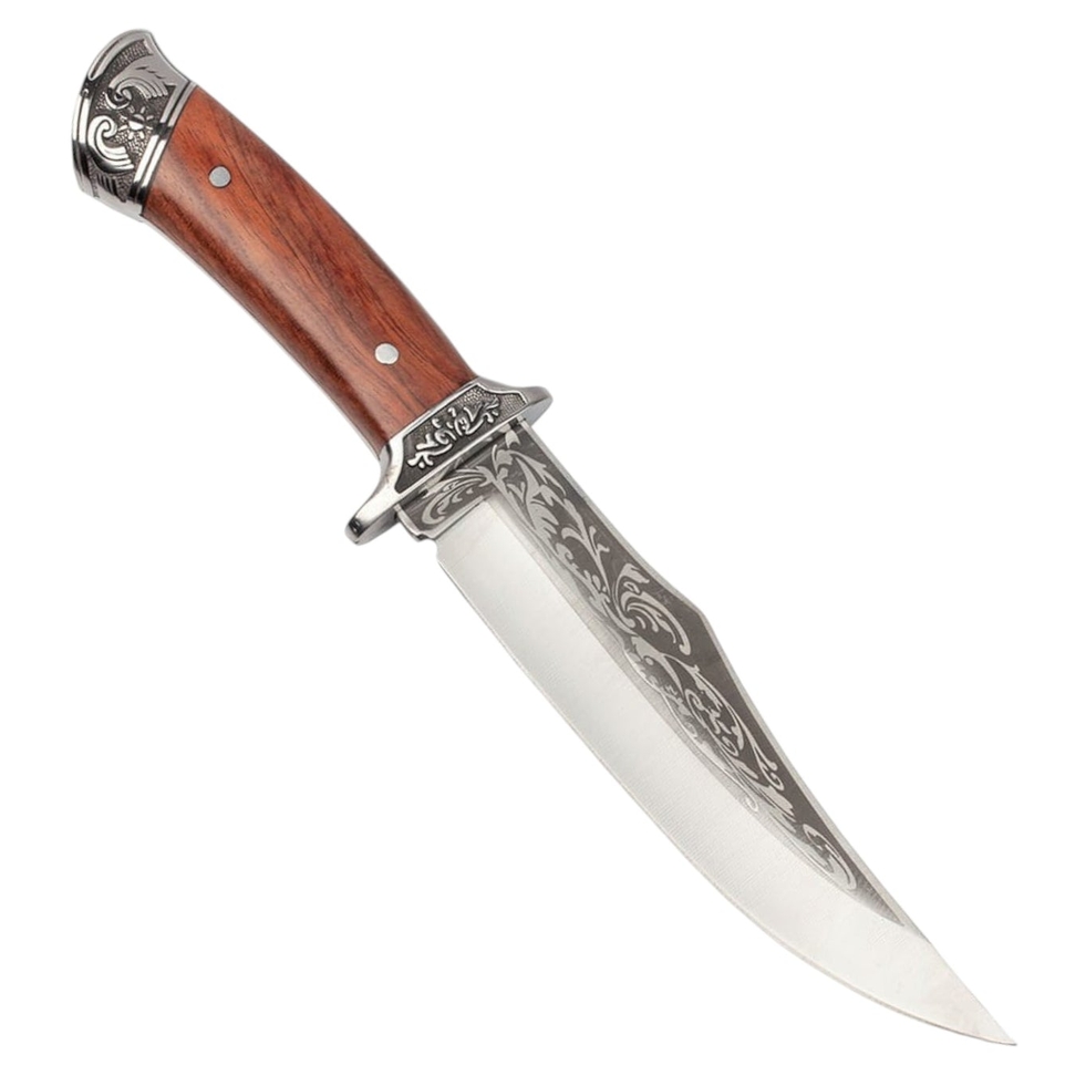 FOXTER® Nóż myśliwski wojskowy turystyczny survival finka pokrowiec 28cm - obrazek 6