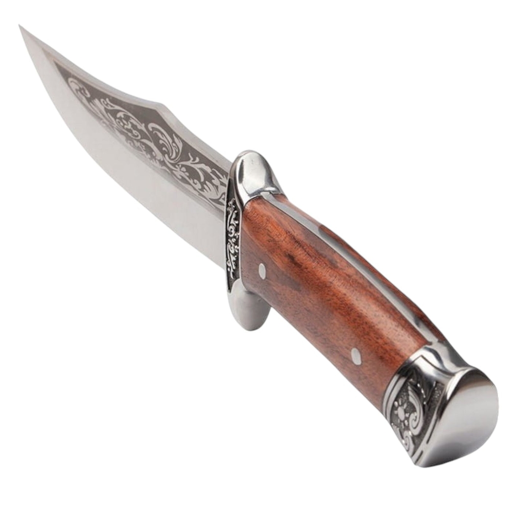 FOXTER® Nóż myśliwski wojskowy turystyczny survival finka pokrowiec 28cm - obrazek 8