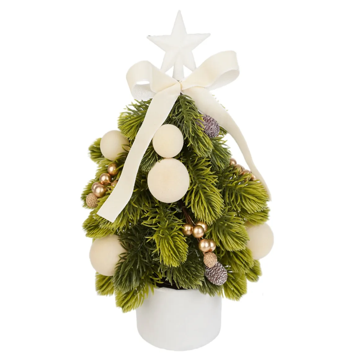 XMAS Choinka dekoracyjna drzewko świąteczne stroik dekoracja ozdoba świąteczna 33cm