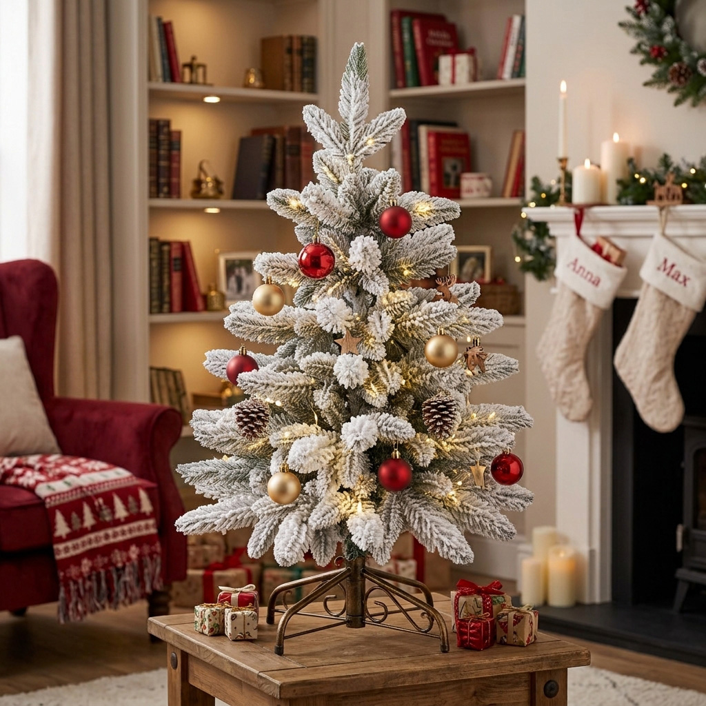 XMAS Choinka dekoracyjna drzewko świąteczne stroik dekoracja ozdoba świąteczna 60cm - obrazek 2