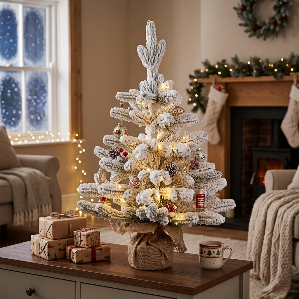 XMAS Choinka dekoracyjna drzewko świąteczne stroik dekoracja ozdoba świąteczna 45cm - obrazek 2