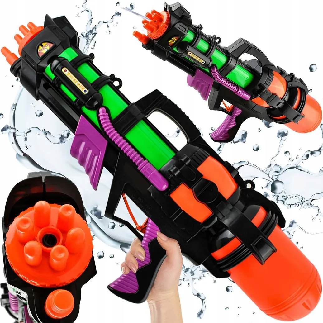 PLAYJOY Zabawka na wodę pistolet wodny sikawka 1300ml