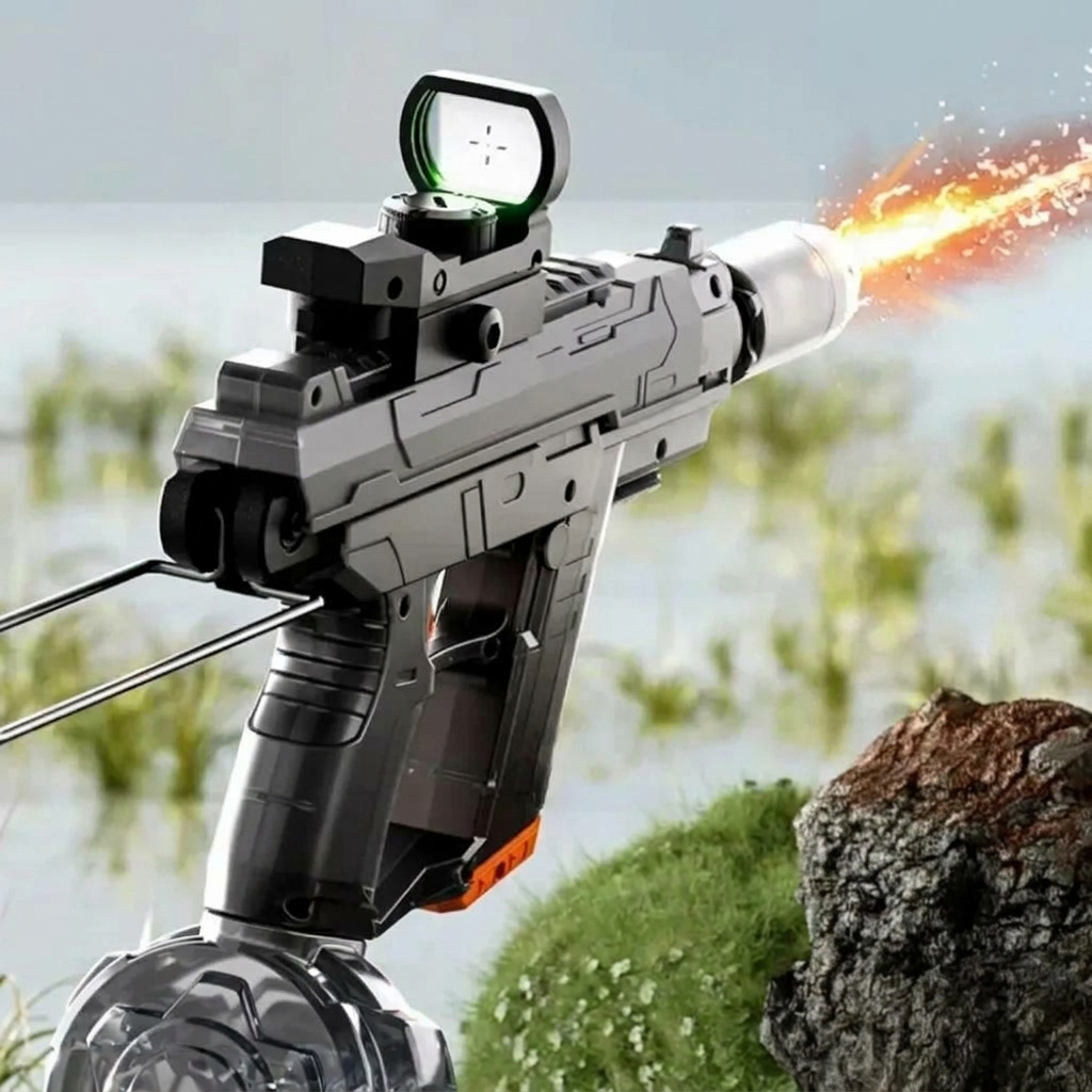 PLAYJOY Zabawka na wodę elektryczny pistolet wodny sikawka uzi - obrazek 2