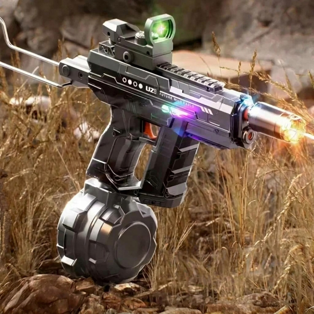 PLAYJOY Zabawka na wodę elektryczny pistolet wodny sikawka uzi - obrazek 3