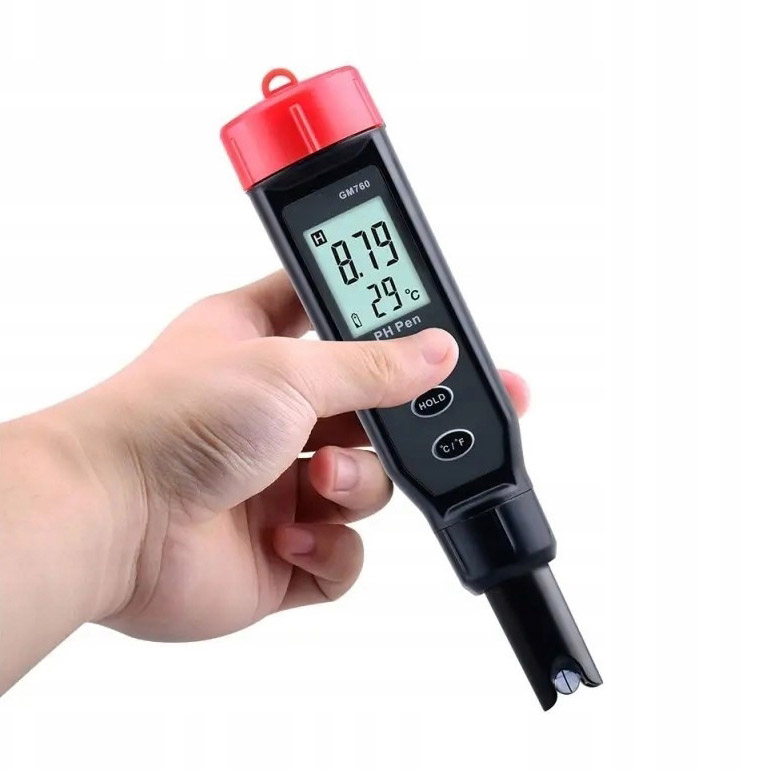 HÖGLER Miernik tester pH metr wody w basenie do basenu czujnik temperatury termometr automatyczny 2w1 - obrazek 3